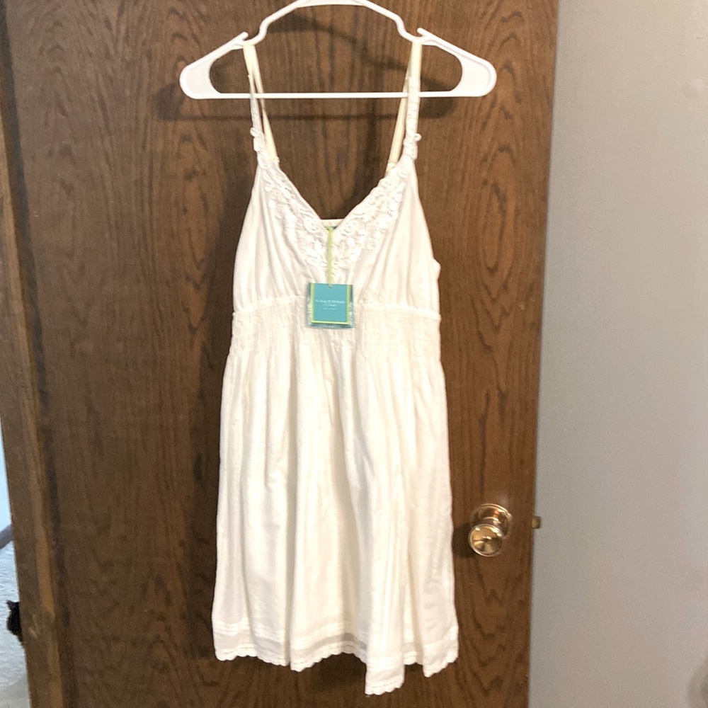 White chemise from Calypso for Target.